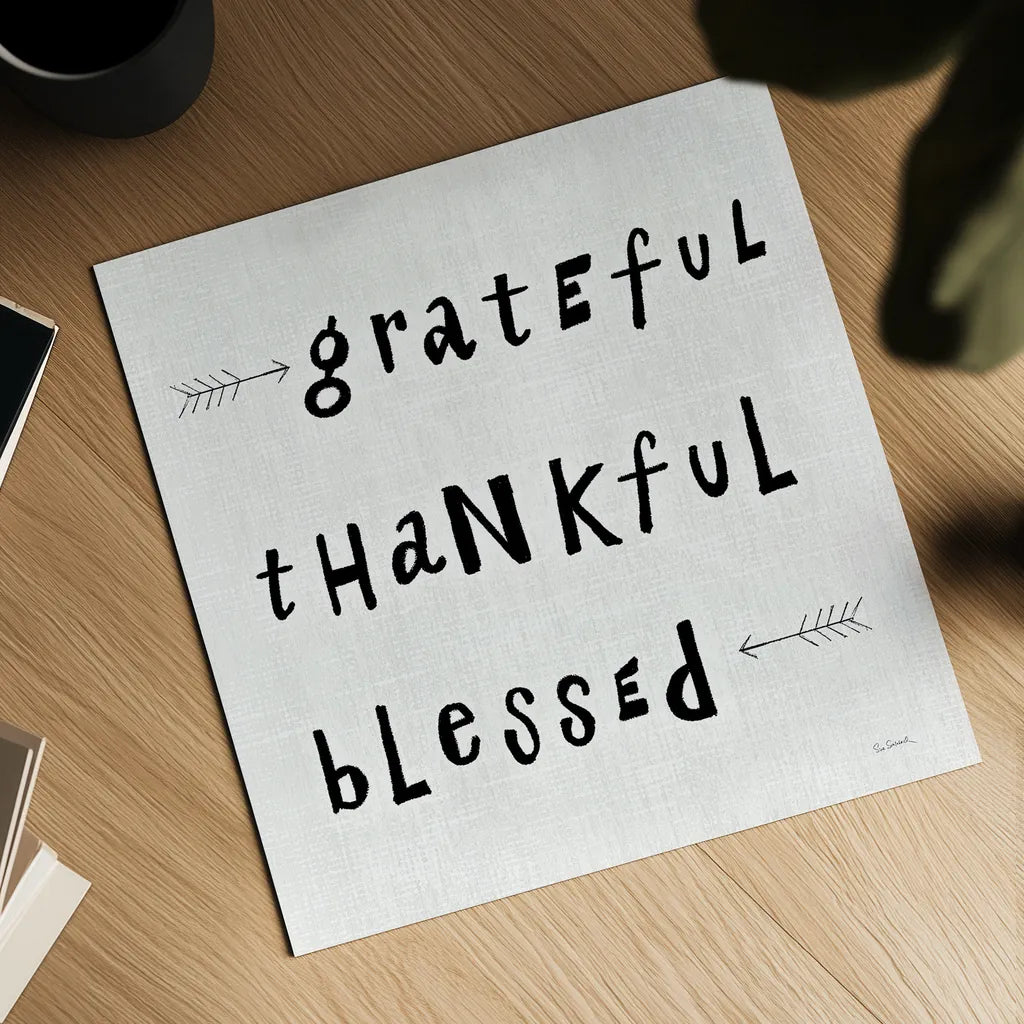 Beliefs II BW by Sue Schlabach. Shown as a detailed flat fine art print, highlighting archival giclee quality. Available as an archival giclee rolled canvas, fine art paper, or poster print. SKU 35186a.