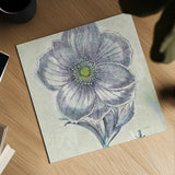 Belle Fleur II by Sue Schlabach. Shown as a detailed flat fine art print, highlighting archival giclee quality. Available as an archival giclee rolled canvas, fine art paper, or poster print. SKU 20084a.