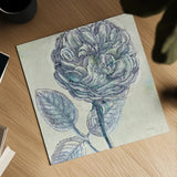 Belle Fleur III by Sue Schlabach. Shown as a detailed flat fine art print, highlighting archival giclee quality. Available as an archival giclee rolled canvas, fine art paper, or poster print. SKU 20085a.