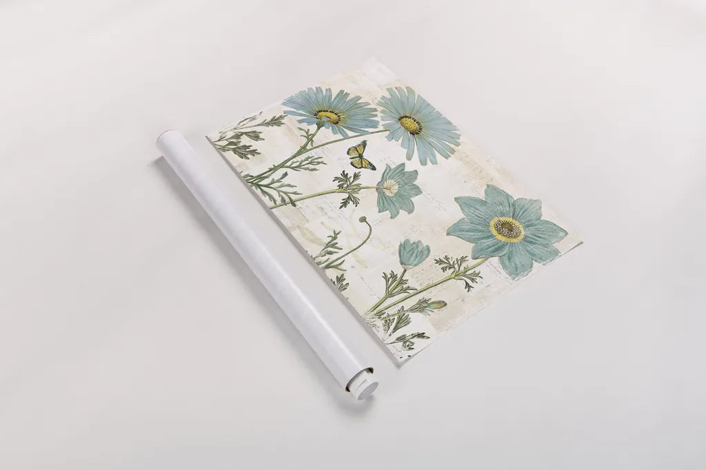 Bloemen Boek I by Sue Schlabach. shown as a rolled paper print. Available as archival giclee rolled canvas, fine art paper, or poster print. SKU 28491i.