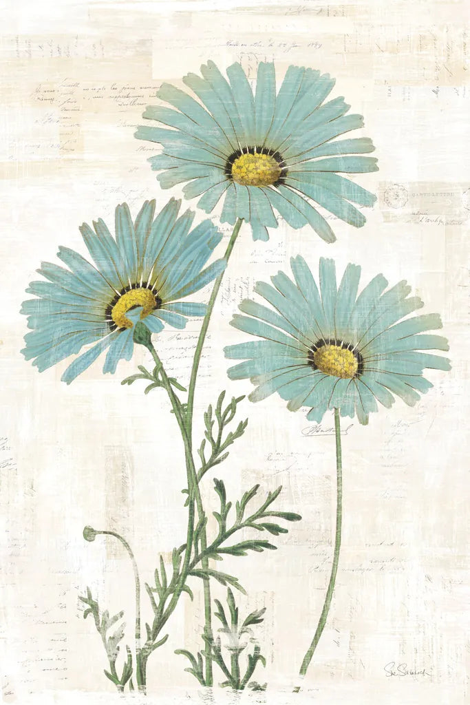 Bloemen Boek IV v2 by Sue Schlabach. SKU 72088h. Archival Giclee Fine art print for wall decor.