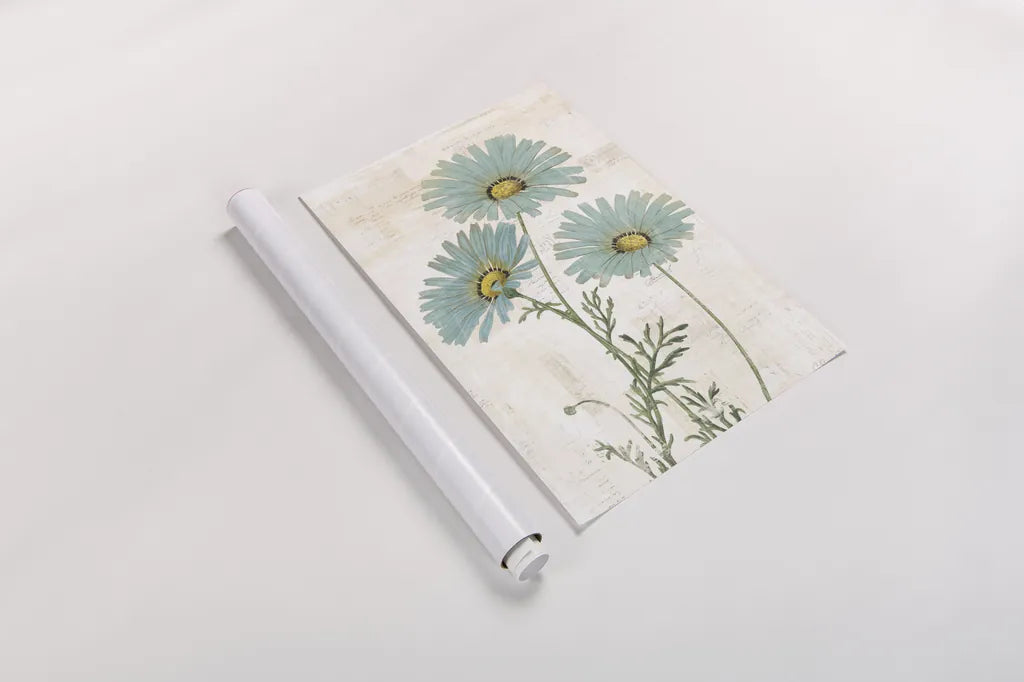 Bloemen Boek IV v2 by Sue Schlabach. shown as a rolled paper print. Available as archival giclee rolled canvas, fine art paper, or poster print. SKU 72088h.