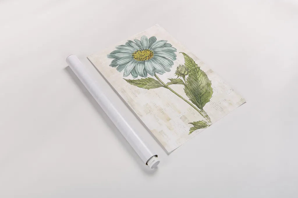 Bloemen Boek VI by Sue Schlabach. shown as a rolled paper print. Available as archival giclee rolled canvas, fine art paper, or poster print. SKU 28496h.