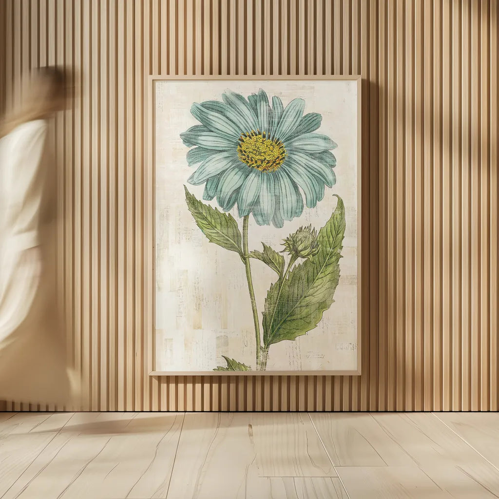Bloemen Boek VI by Sue Schlabach. shown as over sized large wall art. Available as an archival giclee rolled canvas, fine art paper, or poster print. SKU 28496h.