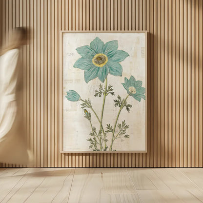 Bloemen Boek VII by Sue Schlabach. shown as over sized large wall art. Available as an archival giclee rolled canvas, fine art paper, or poster print. SKU 28497h.