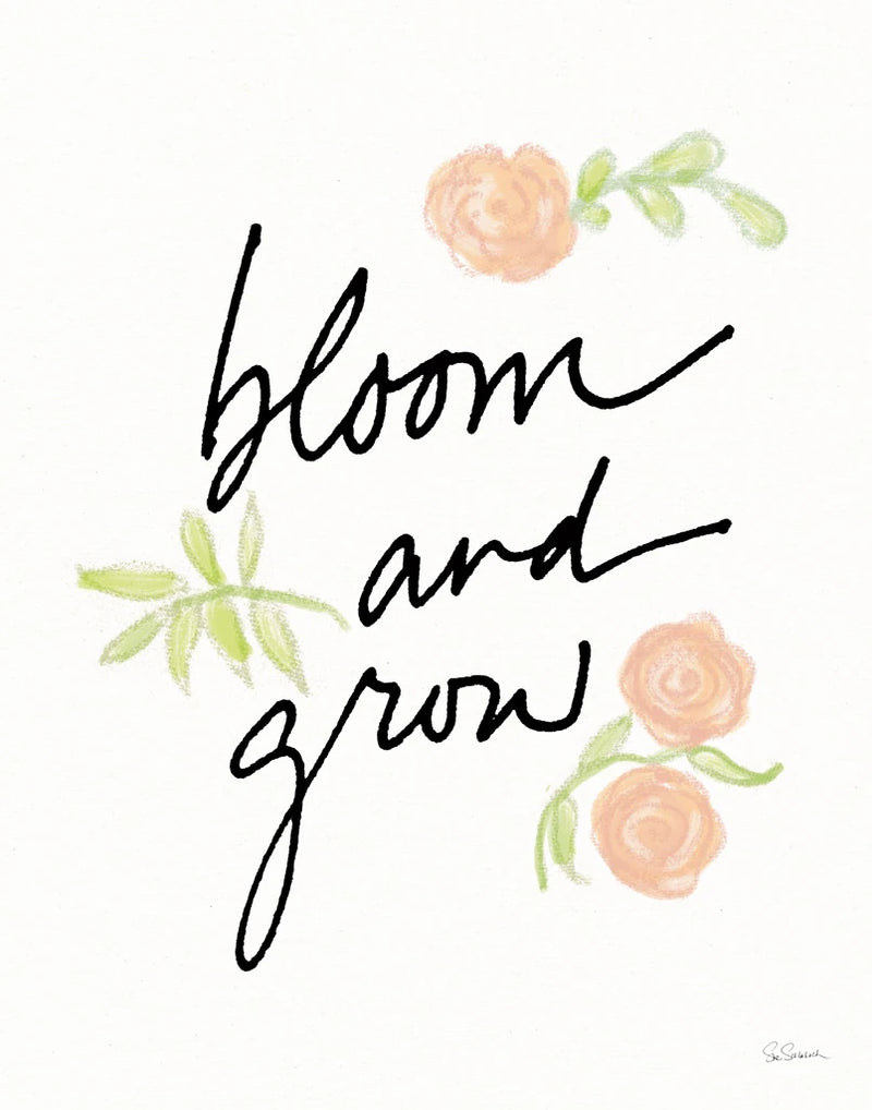 Bloom and Grow White by Sue Schlabach