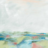 Blue Horizon Sq I by Sue Schlabach. SKU 69558a. Archival Giclee Fine art print for wall decor.