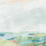 Blue Horizon Sq II by Sue Schlabach. SKU 69559a. Archival Giclee Fine art print for wall decor.