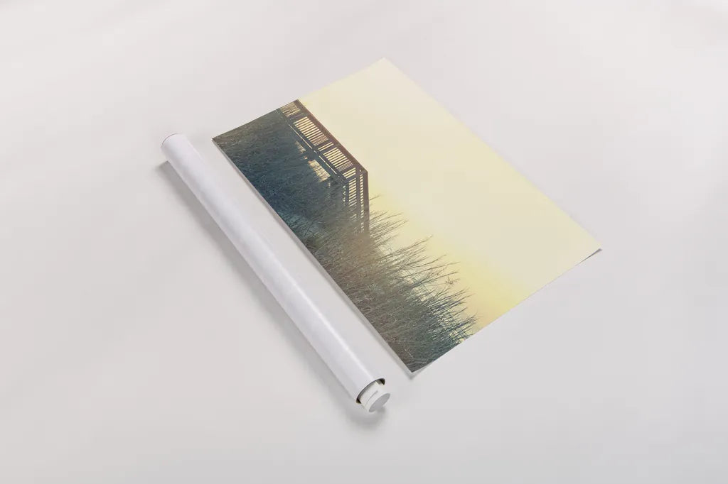 Boardwalk to the Beach by Sue Schlabach. shown as a rolled paper print. Available as archival giclee rolled canvas, fine art paper, or poster print. SKU 34383i.