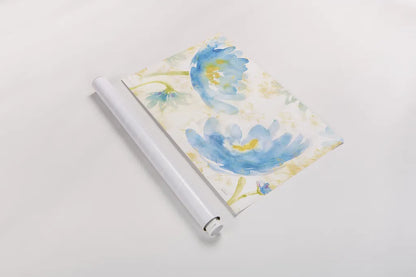 Breeze Bloom I by Sue Schlabach. shown as a rolled paper print. Available as archival giclee rolled canvas, fine art paper, or poster print. SKU 20856i.