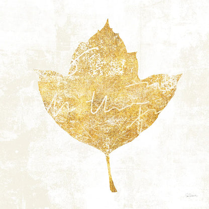 Bronzed Leaf I by Sue Schlabach. SKU 21195a. Archival Giclee Fine art print for wall decor.