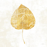 Bronzed Leaf II by Sue Schlabach. SKU 21196a. Archival Giclee Fine art print for wall decor.