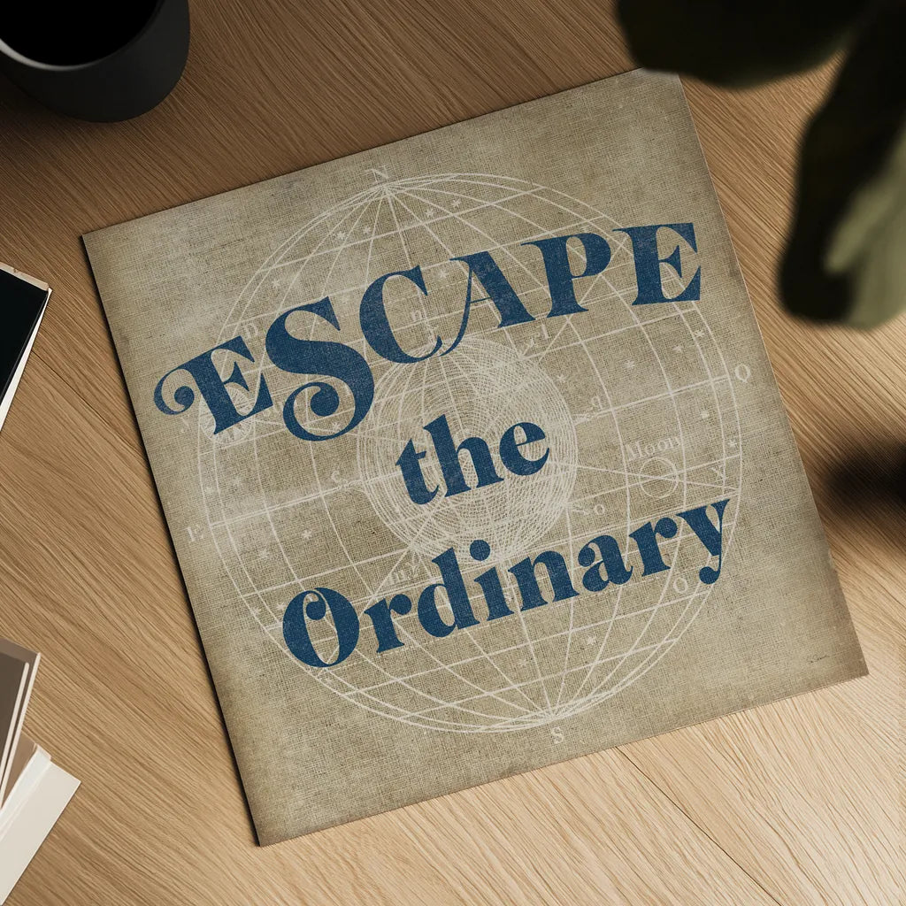 Burlap World Map V by Sue Schlabach. Shown as a detailed flat fine art print, highlighting archival giclee quality. Available as an archival giclee rolled canvas, fine art paper, or poster print. SKU 63691a.