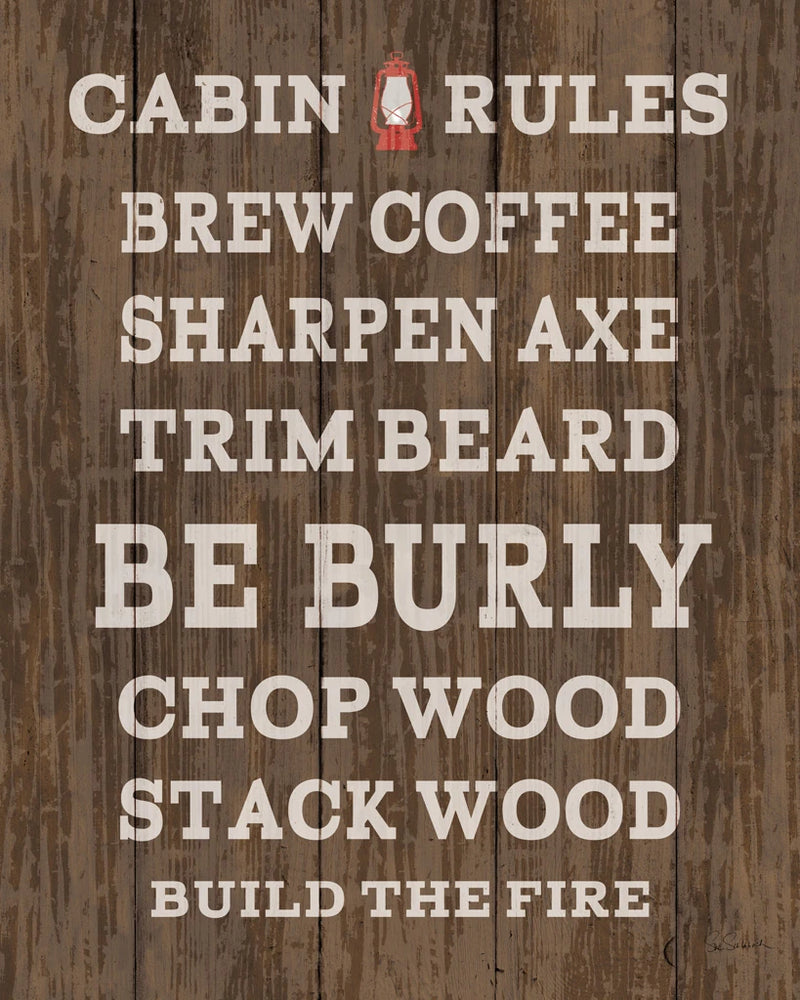 Cabin Life V Dark Wood by Sue Schlabach