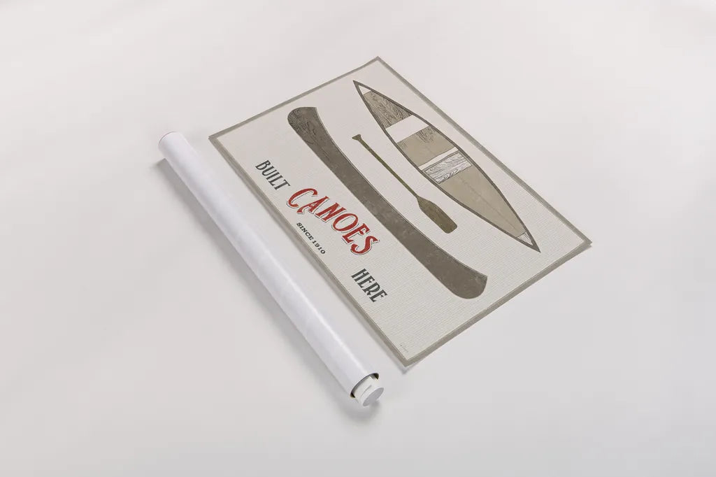 Cabin Life VII by Sue Schlabach. shown as a rolled paper print. Available as archival giclee rolled canvas, fine art paper, or poster print. SKU 47897i.