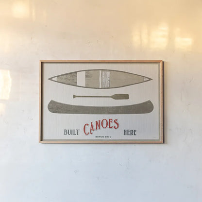 Cabin Life VII by Sue Schlabach. shown as a paper print in a natural frame. Available as a archival giclee rolled canvas, fine art paper, or poster print. SKU 47897i.