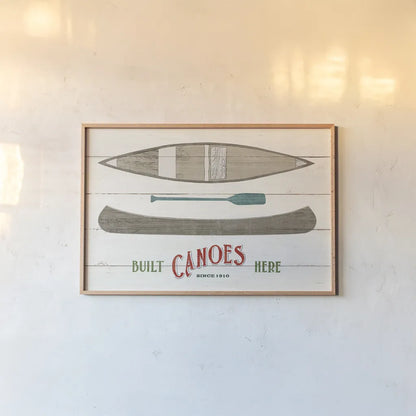 Cabin Life VII Neutral by Sue Schlabach. shown as a paper print in a natural frame. Available as a archival giclee rolled canvas, fine art paper, or poster print. SKU 56243i.