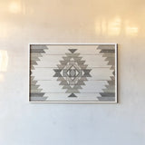 Cabin Life X Neutral by Sue Schlabach. shown as a paper print in a white frame. Available as a archival giclee rolled canvas, fine art paper, or poster print. SKU 47905i.
