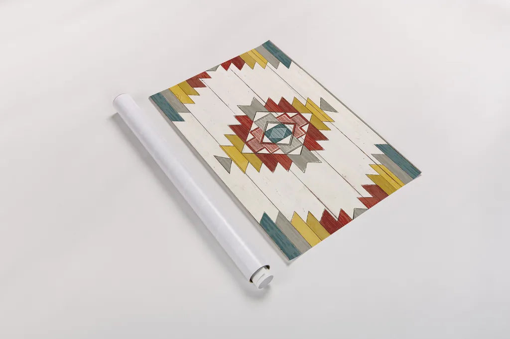 Cabin Life X Neutral v2 by Sue Schlabach. shown as a rolled paper print. Available as archival giclee rolled canvas, fine art paper, or poster print. SKU 56371i.