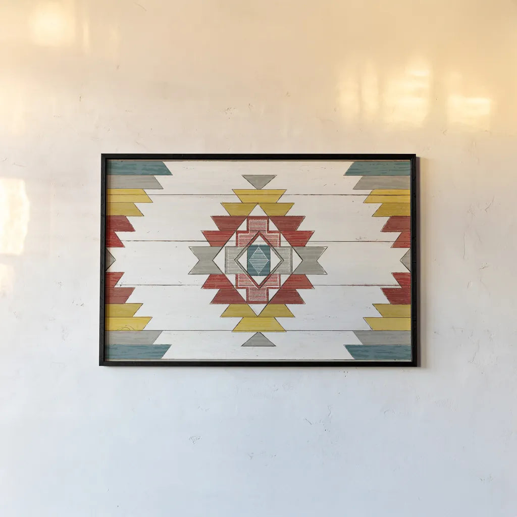 Cabin Life X Neutral v2 by Sue Schlabach. shown as a paper print in a black flame. Available as a archival giclee rolled canvas, fine art paper, or poster print. SKU 56371i.