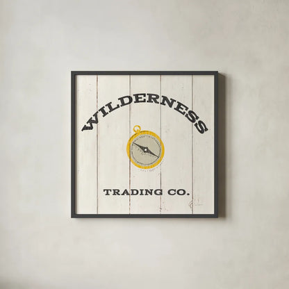 Cabin Life XIV Neutral by Sue Schlabach. Shown in a sleek black glass frame for a contemporary gallery look. Available as an archival giclee rolled canvas, fine art paper, or poster print. SKU 56249a.