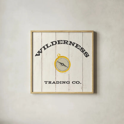 Cabin Life XIV Neutral by Sue Schlabach. Shown in a natural wood glass frame for a timeless modern aesthetic. Available as an archival giclee rolled canvas, fine art paper, or poster print. SKU 56249a.