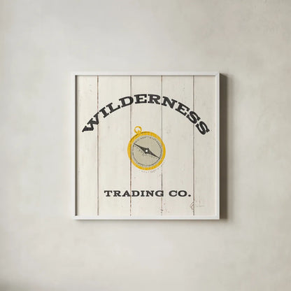 Cabin Life XIV Neutral by Sue Schlabach. Shown in a crisp white glass frame for a clean and minimalist style. Available as an archival giclee rolled canvas, fine art paper, or poster print. SKU 56249a.