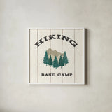 Cabin Life XV Neutral by Sue Schlabach. Shown in a crisp white glass frame for a clean and minimalist style. Available as an archival giclee rolled canvas, fine art paper, or poster print. SKU 72069a.
