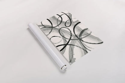 Calligraphia by Sue Schlabach. shown as a rolled paper print. Available as archival giclee rolled canvas, fine art paper, or poster print. SKU 30541i.