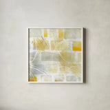 Caracalla III by Sue Schlabach. Shown in a crisp white glass frame for a clean and minimalist style. Available as an archival giclee rolled canvas, fine art paper, or poster print. SKU 27543a.