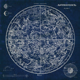 Celestial Blueprint by Sue Schlabach. SKU 11937a. Archival Giclee Fine art print for wall decor.