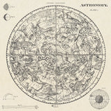 Celestial Blueprint by Sue Schlabach. SKU 90721a. Archival Giclee Fine art print for wall decor.