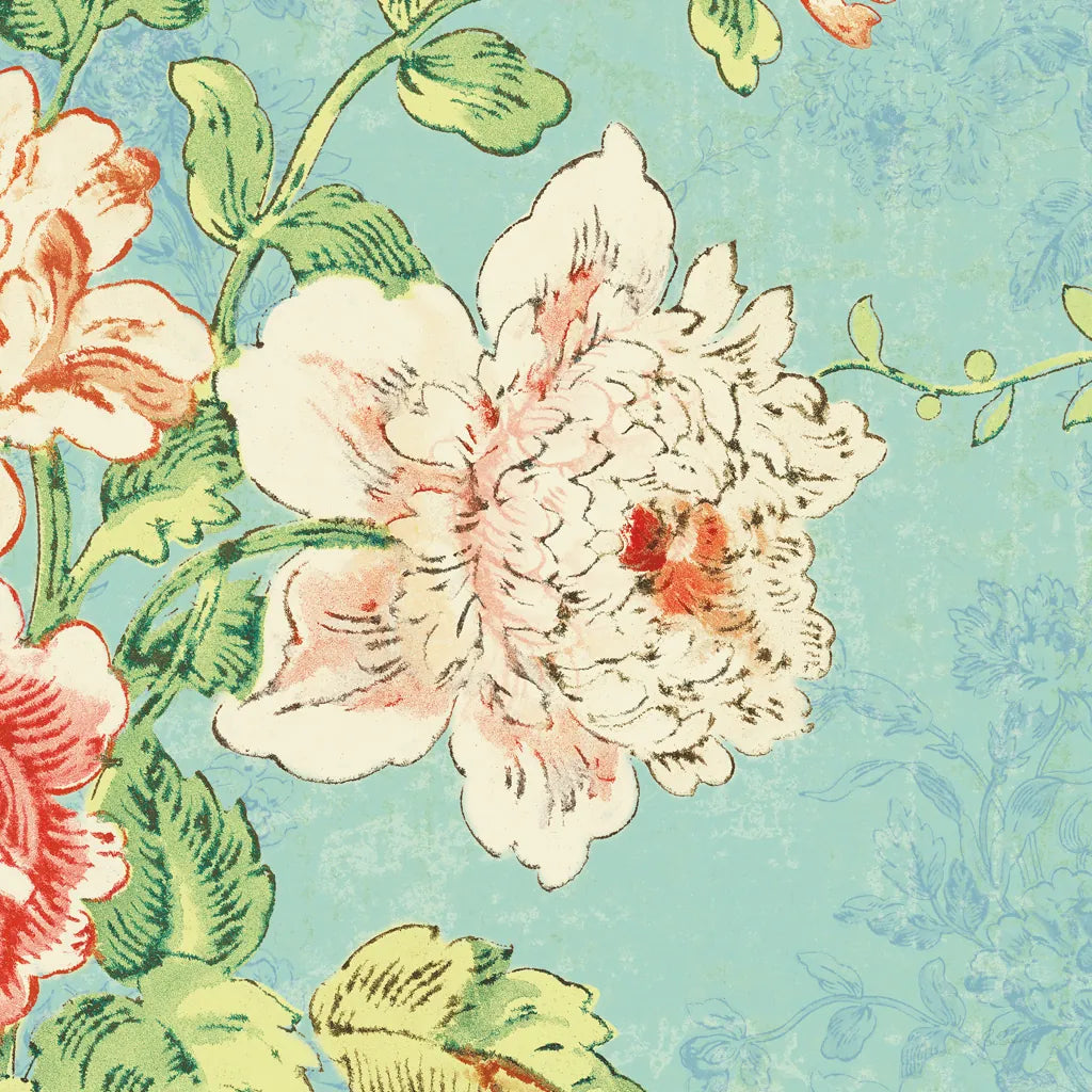 Cottage Roses IV Bright by Sue Schlabach. SKU 31602a. Archival Giclee Fine art print for wall decor.