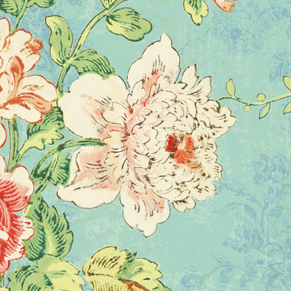 Cottage Roses IV Bright by Sue Schlabach. SKU 31602a. Archival Giclee Fine art print for wall decor.