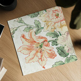 Cottage Roses VII by Sue Schlabach. Shown as a detailed flat fine art print, highlighting archival giclee quality. Available as an archival giclee rolled canvas, fine art paper, or poster print. SKU 31617a.