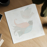 Cozy Hygge III by Sue Schlabach. Shown as a detailed flat fine art print, highlighting archival giclee quality. Available as an archival giclee rolled canvas, fine art paper, or poster print. SKU 33740a.
