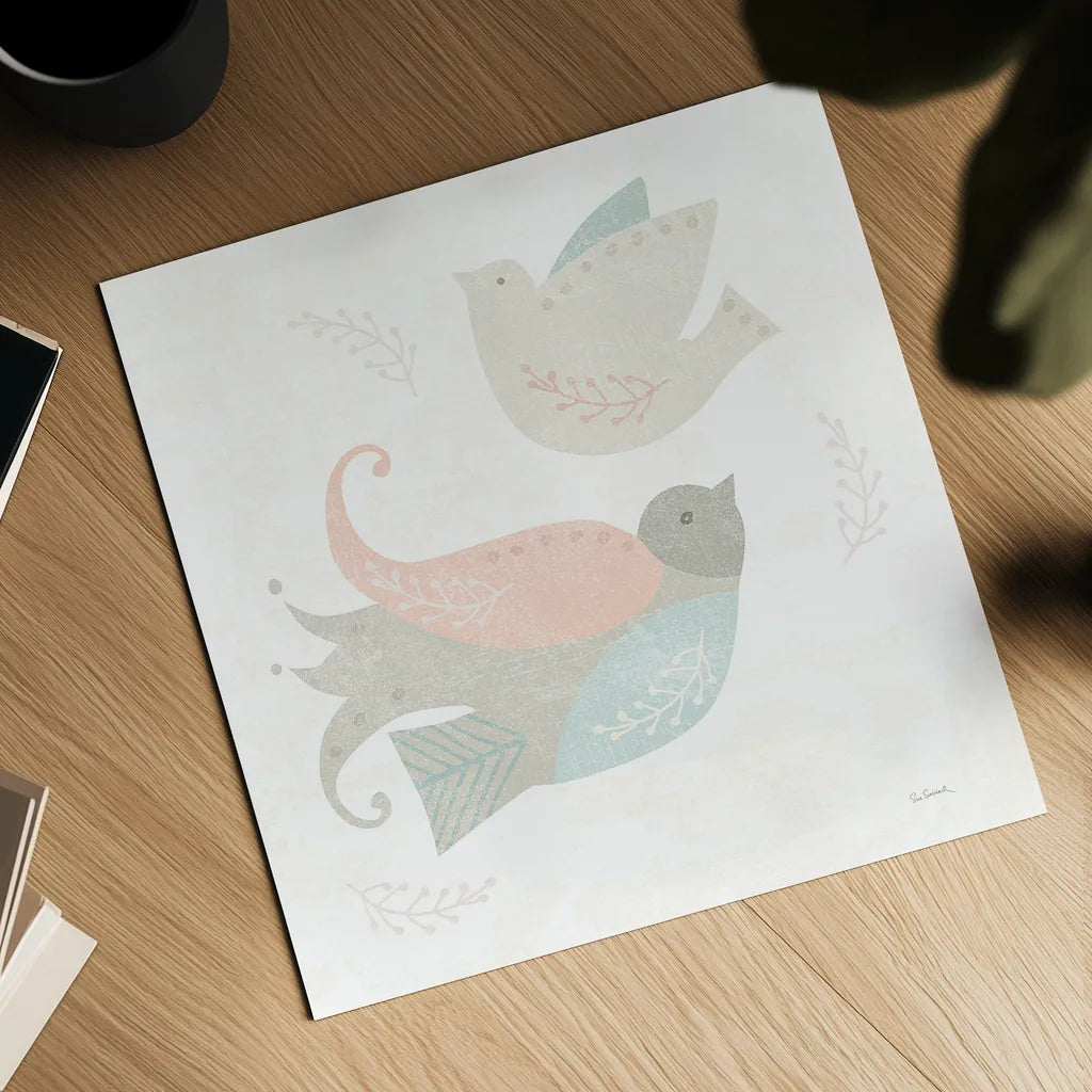 Cozy Hygge III Dark by Sue Schlabach. Shown as a detailed flat fine art print, highlighting archival giclee quality. Available as an archival giclee rolled canvas, fine art paper, or poster print. SKU 34180a.