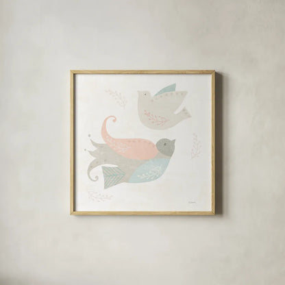 Cozy Hygge III Dark by Sue Schlabach. Shown in a natural wood glass frame for a timeless modern aesthetic. Available as an archival giclee rolled canvas, fine art paper, or poster print. SKU 34180a.