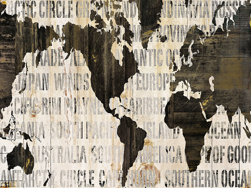 Crate World Map Neutral v2 by Sue Schlabach