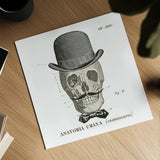 Dandy Bones IV by Sue Schlabach. Shown as a detailed flat fine art print, highlighting archival giclee quality. Available as an archival giclee rolled canvas, fine art paper, or poster print. SKU 21821a.