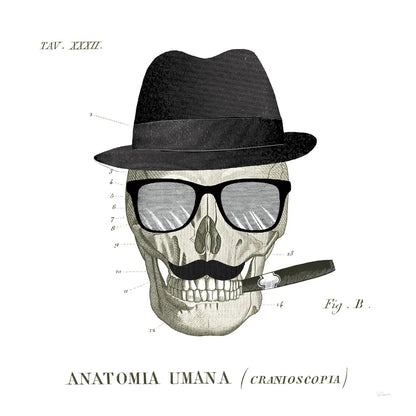 Dandy Bones V by Sue Schlabach. SKU 36814a. Archival Giclee Fine art print for wall decor.