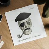 Dandy Bones VI by Sue Schlabach. Shown as a detailed flat fine art print, highlighting archival giclee quality. Available as an archival giclee rolled canvas, fine art paper, or poster print. SKU 36815a.