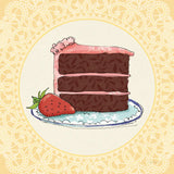 Dessert Please I v2 by Sue Schlabach. SKU 100791a. Archival Giclee Fine art print for wall decor.