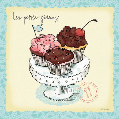 Dessert Please II by Sue Schlabach. SKU 31791a. Archival Giclee Fine art print for wall decor.