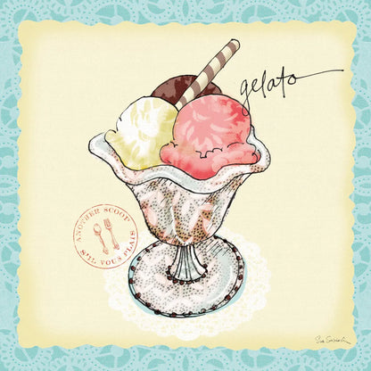 Dessert Please III by Sue Schlabach. SKU 31792a. Archival Giclee Fine art print for wall decor.