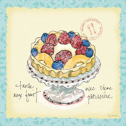 Dessert Please IV by Sue Schlabach. SKU 31793a. Archival Giclee Fine art print for wall decor.