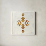 Directional I by Sue Schlabach. Shown in a crisp white glass frame for a clean and minimalist style. Available as an archival giclee rolled canvas, fine art paper, or poster print. SKU 61143a.