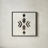 Directional I Black by Sue Schlabach. Shown in a sleek black glass frame for a contemporary gallery look. Available as an archival giclee rolled canvas, fine art paper, or poster print. SKU 61145a.