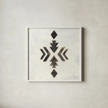 Directional I Black by Sue Schlabach. Shown in a crisp white glass frame for a clean and minimalist style. Available as an archival giclee rolled canvas, fine art paper, or poster print. SKU 61145a.