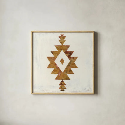 Directional II by Sue Schlabach. Shown in a natural wood glass frame for a timeless modern aesthetic. Available as an archival giclee rolled canvas, fine art paper, or poster print. SKU 61144a.